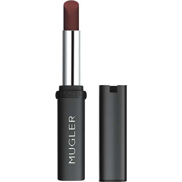 L'ORÉAL PARIS x Muglar Power Matte Lipstick, 03 Rich Brown Nude-3600524234669-LR-361258-1-LR eShop