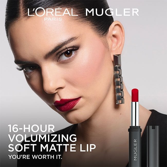 L'ORÉAL PARIS x Muglar Semi-matte Lipstick with a Moisturising Effect - Red 1974-3600524234676-LR-361259-8-LR eShop