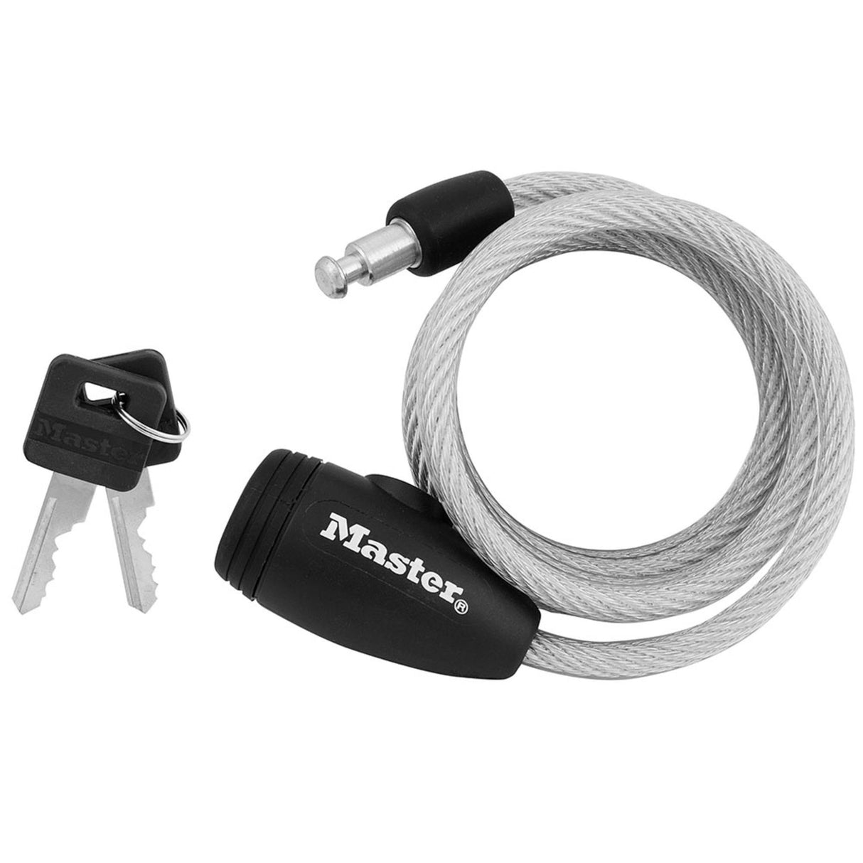 Master Lock No. 8109D Keyed Cable Lock - 5ft (1.5m) long x 5/16in (8mm) diameter braided steel-071649216565-LR-324393-1-LR eShop