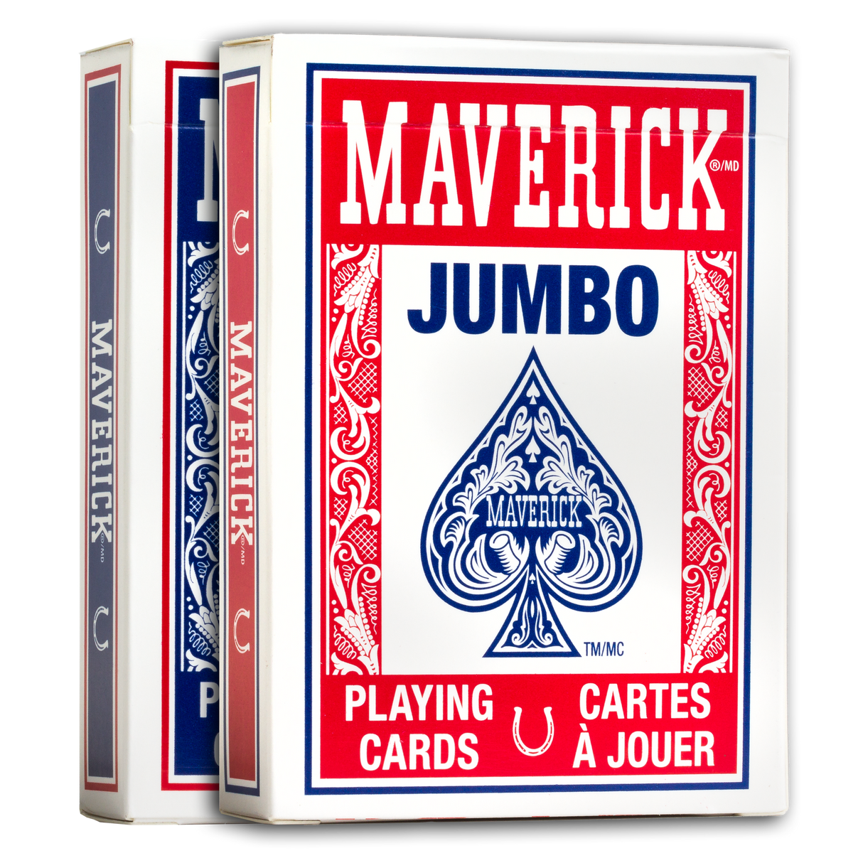 MAVERICK Jumbo Playing Cards - Assorted Colors-041187012066-LR-04037-1-LR eShop