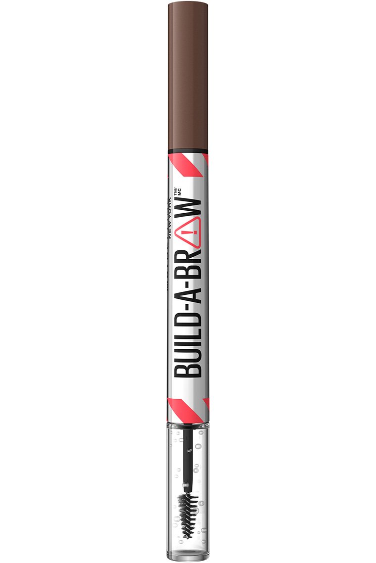 MAYBELLINE New York Build-A-Brow 2-in-1 Brow Pen and Sealing Gel Eye Makeup, 257 Medium Brown, 0.05 oz-041554087673-LR-351907-1-LR eShop