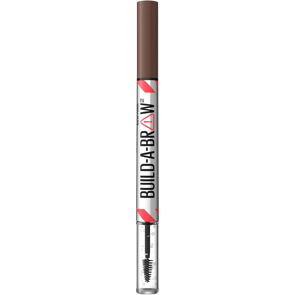MAYBELLINE New York Build-A-Brow 2-in-1 Brow Pen and Sealing Gel Eye Makeup, 257 Medium Brown, 0.05 oz-041554087673-LR-351907-1-LR eShop