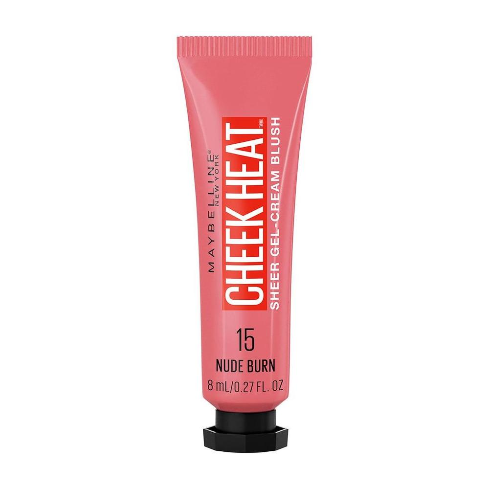 MAYBELLINE New York Cheek Heat Gel-Cream Blush, 015 Nude Burn, 0.27 oz-041554578188-LR-333828-1-LR eShop