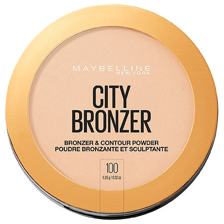MAYBELLINE New York City Bronzer Bronzer & Contour Powder Makeup, 100 Light, 0.32 oz-041554562958-LR-326753-1-LR eShop