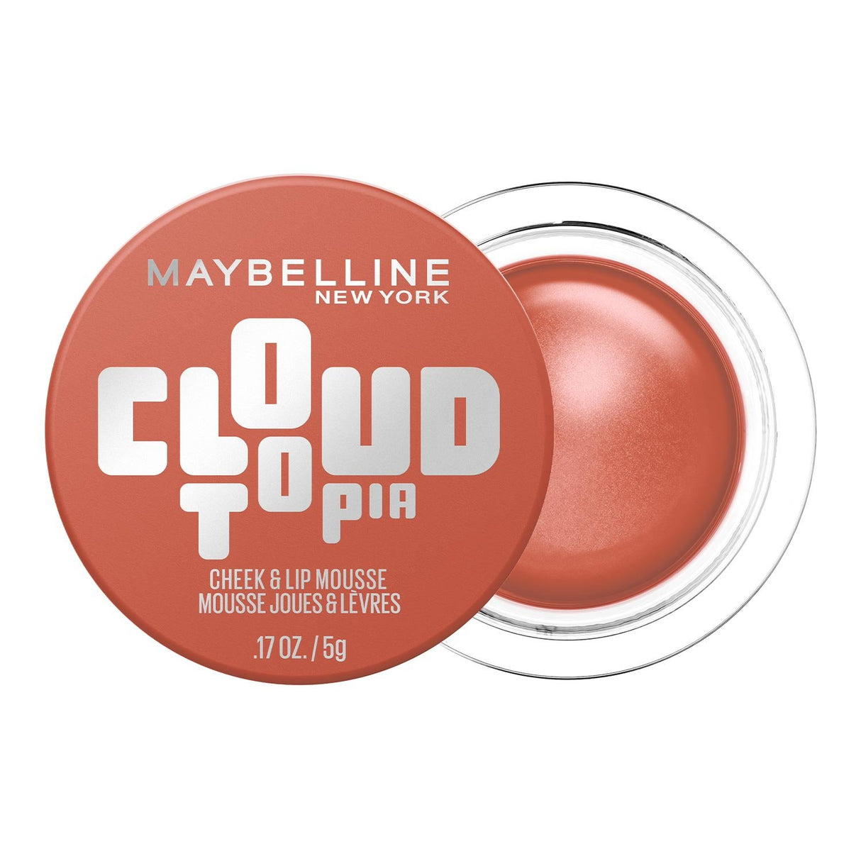 MAYBELLINE New York Cloudtopia Cheek & Lip Mousse Blush, Toasted Sky, 0.17 oz-041554102529-LR-360440-1-LR eShop