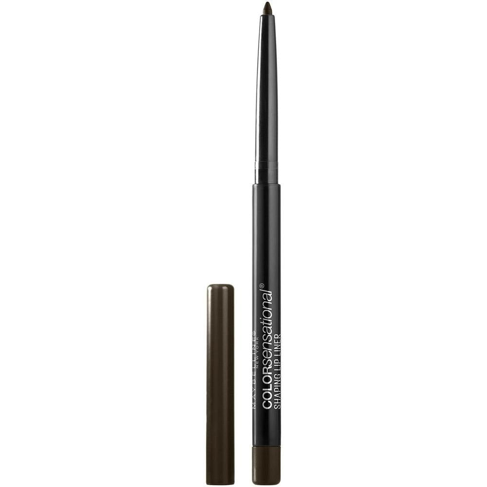MAYBELLINE New York Color Sensational Shaping Lip Liner, 118 Raw Chocolate, 0.01 oz-041554549355-LR-323095-1-LR eShop
