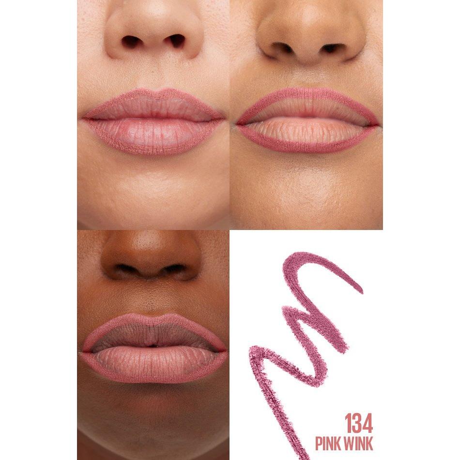 MAYBELLINE New York Color Sensational Shaping Lip Liner, 134 Pink Wink, 0.01 oz-041554549348-LR-323094-3-LR eShop