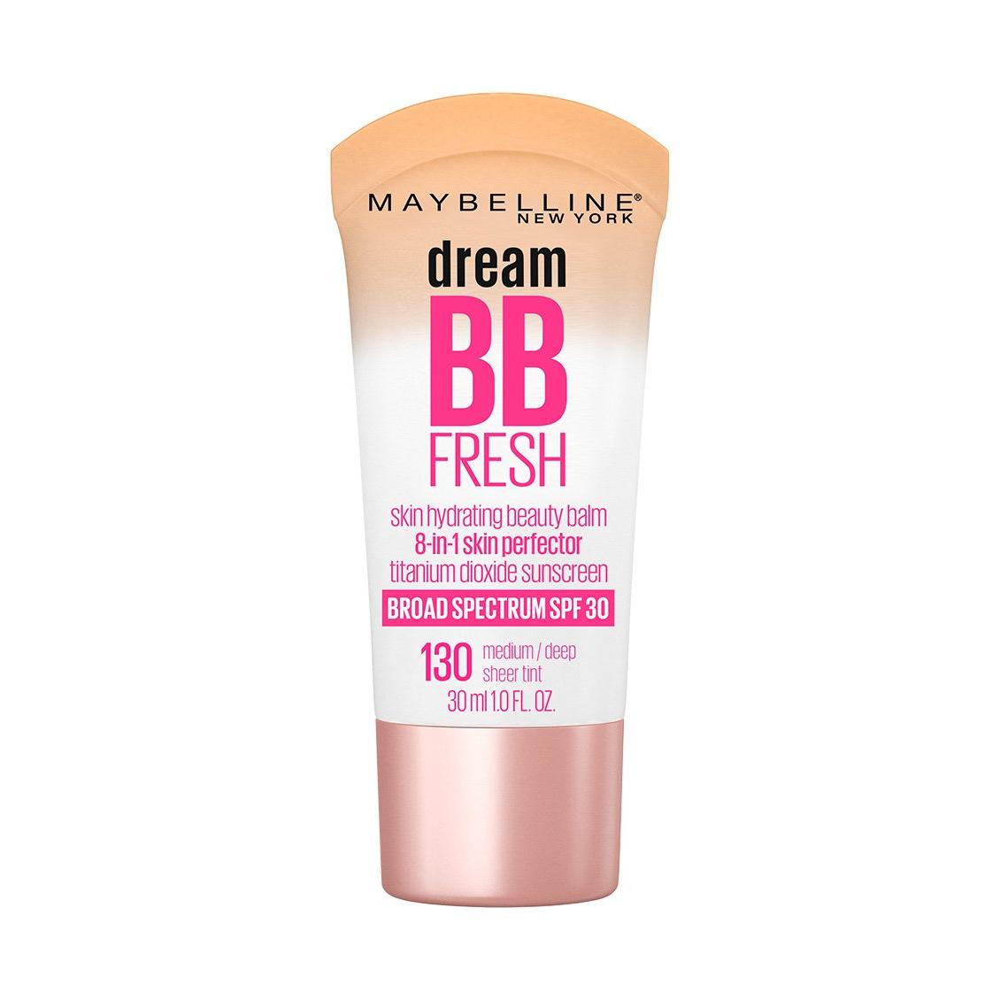 MAYBELLINE New York Dream BB Fresh BB Cream, 130 Medium / Deep, 1 oz-041554282658-LR-237865-1-LR eShop