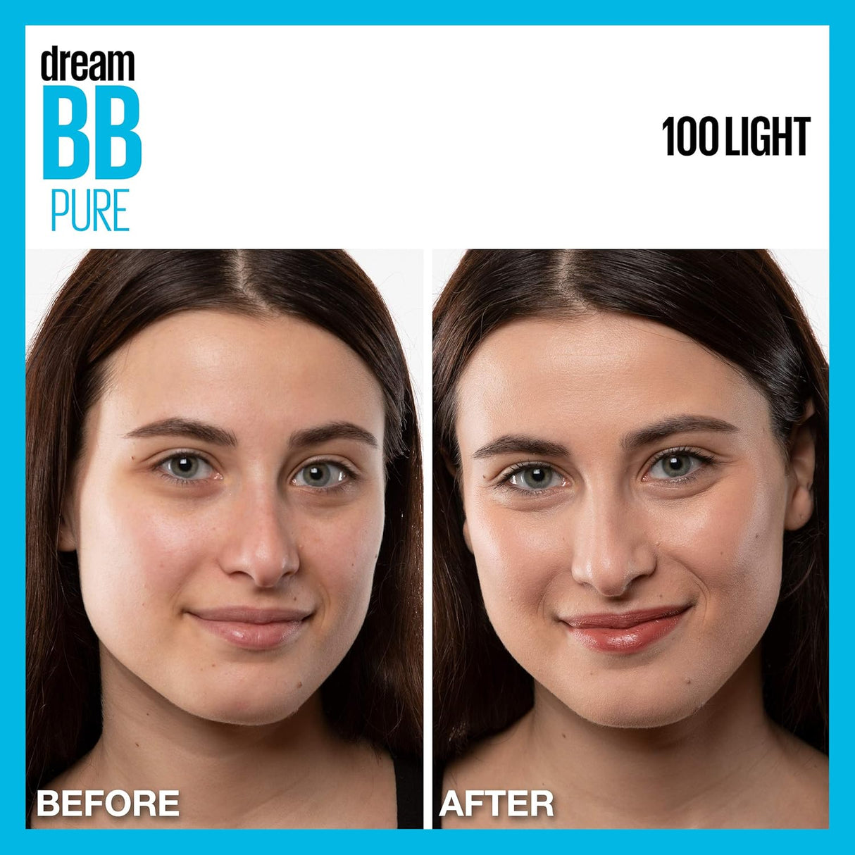 MAYBELLINE New York Dream BB Pure BB Cream, 100 Light, 1 oz-041554587067-LR-336411-5-LR eShop