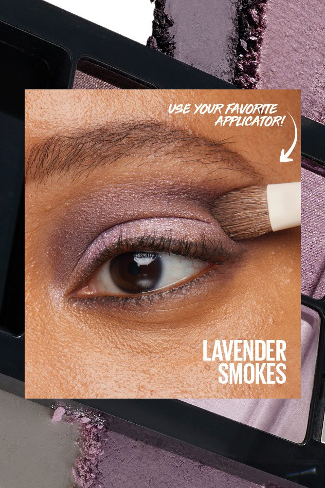 MAYBELLINE New York Expert Wear Eyeshadow Quads, 08Q Lavender Smokes-041554409192-LR-266086-5-LR eShop