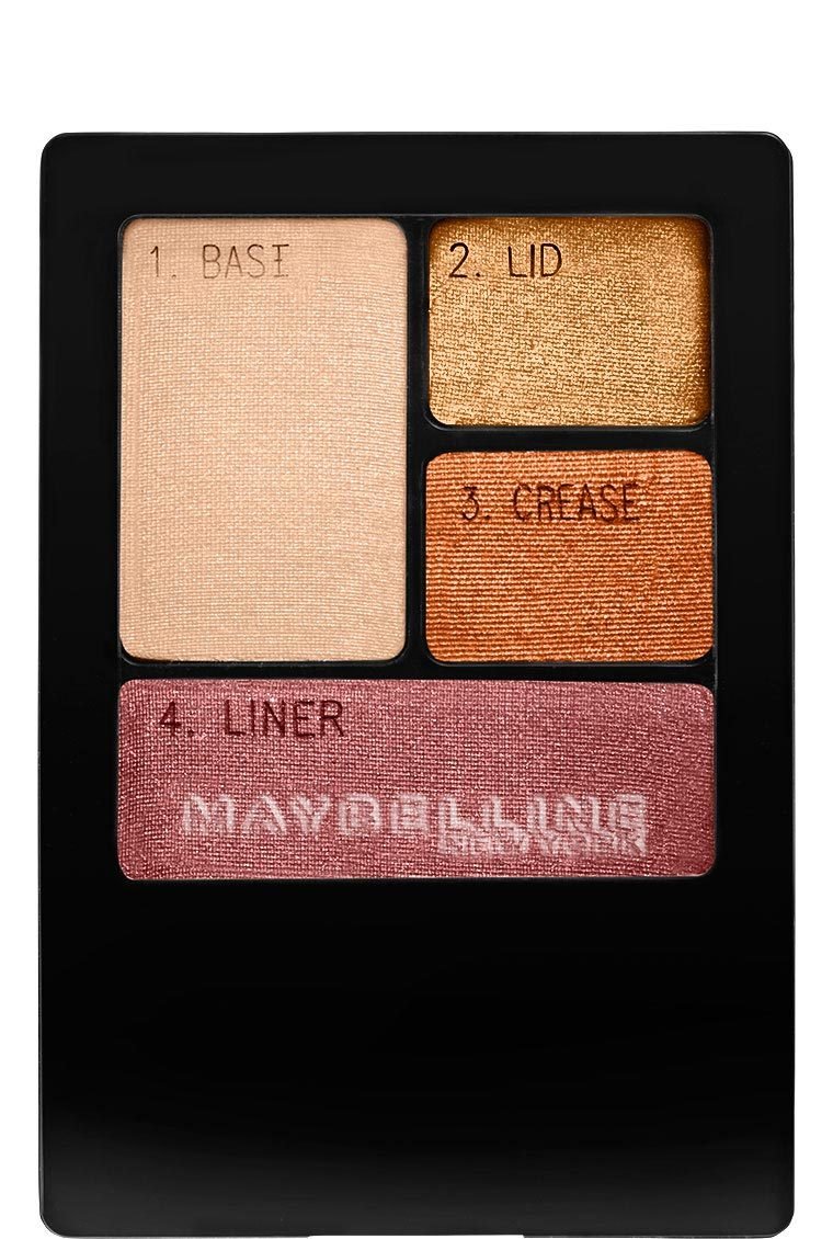 MAYBELLINE New York Expert Wear Eyeshadow Quads, 50Q Sunlit Bronze-041554409123-LR-266080-1-LR eShop