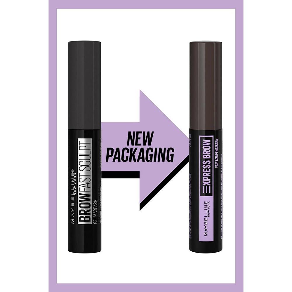 MAYBELLINE New York Express Brow Fast Sculpt Gel Brow Mascara, 255 Soft Brown, 0.09 oz-041554578706-LR-333821-4-LR eShop