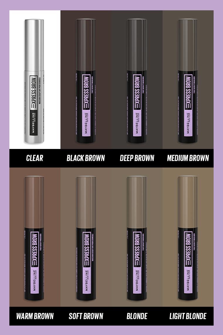 MAYBELLINE New York Express Brow Fast Sculpt Gel Brow Mascara, 255 Soft Brown, 0.09 oz-041554578706-LR-333821-6-LR eShop