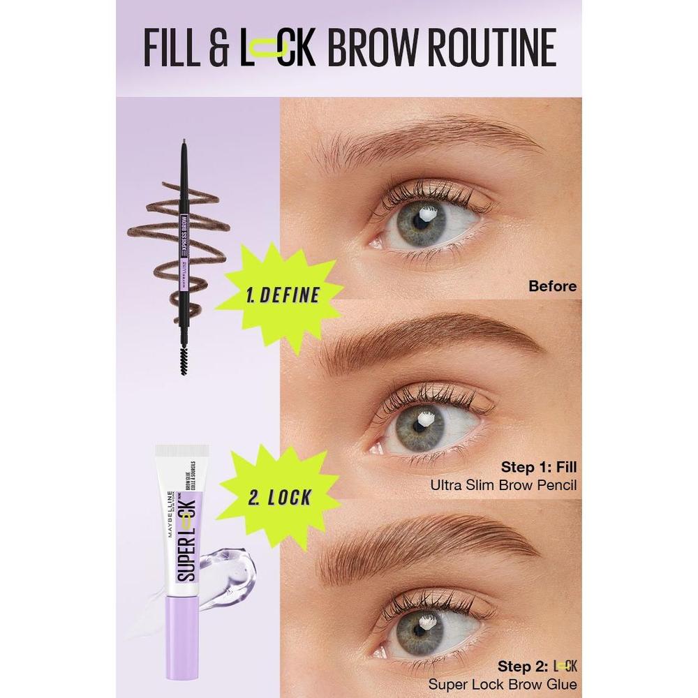 MAYBELLINE New York Express Brow Ultra Slim Defining Eyebrow Pencil, Taupe, 0.003 oz-041554083705-LR-349587-4-LR eShop