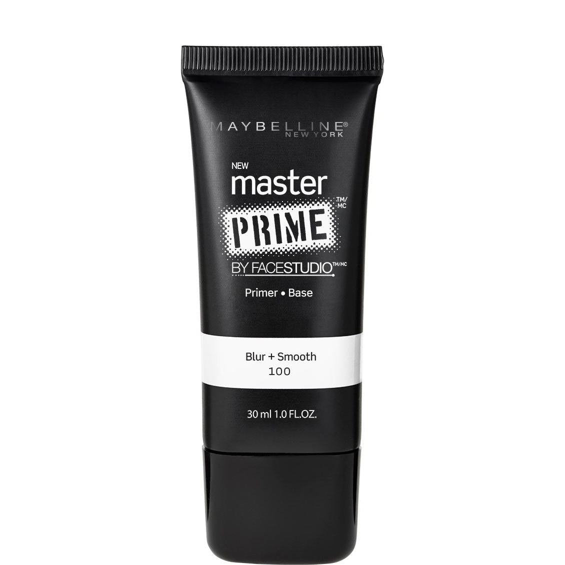 MAYBELLINE New York Facestudio Master Prime Primer Makeup, 100 Blur + Smooth, 1 oz-041554431957-LR-279775-1-LR eShop