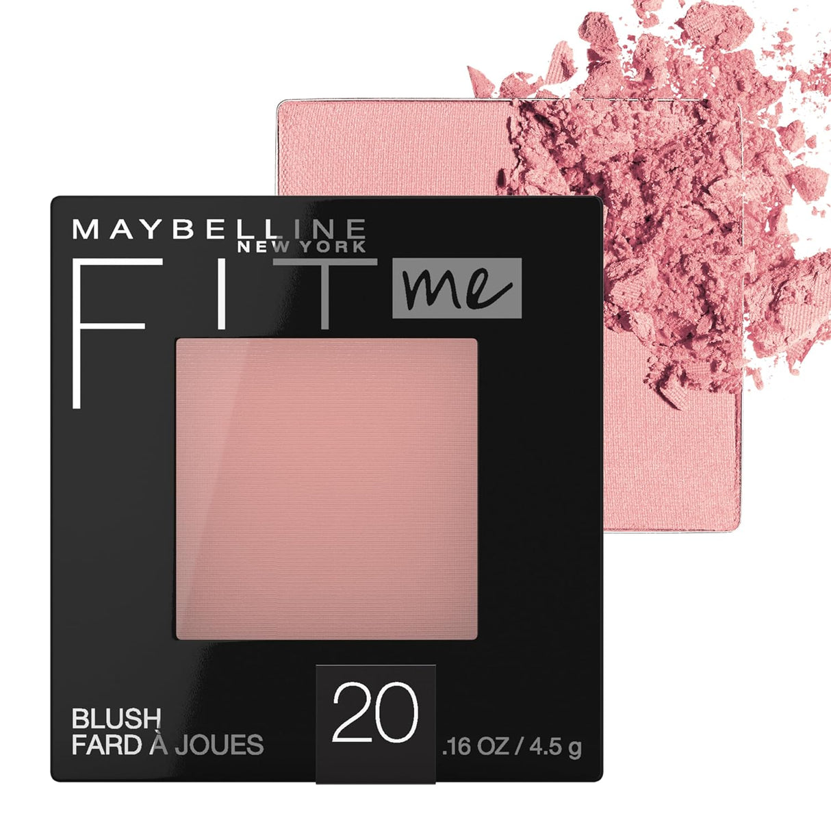MAYBELLINE New York Fit Me Blush Face Makeup, 020 Mauve, 0.16 oz-041554503098-LR-315302-3-LR eShop