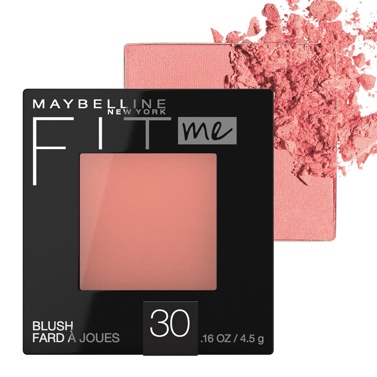 MAYBELLINE New York Fit Me Blush Face Makeup, 030 Rose, 0.16 oz-041554503111-LR-315308-3-LR eShop