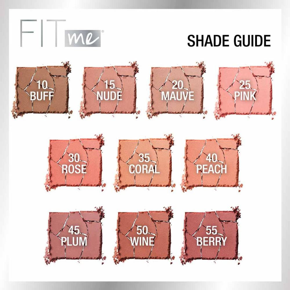 MAYBELLINE New York Fit Me Blush Face Makeup, 030 Rose, 0.16 oz-041554503111-LR-315308-6-LR eShop