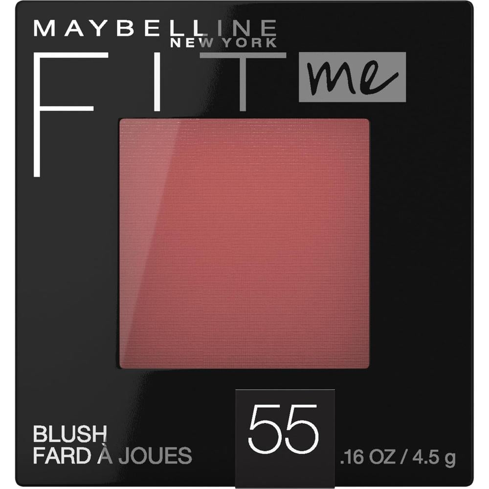 MAYBELLINE New York Fit Me Blush Face Makeup, 055 Berry, 0.16 oz-041554503722-LR-315278-1-LR eShop