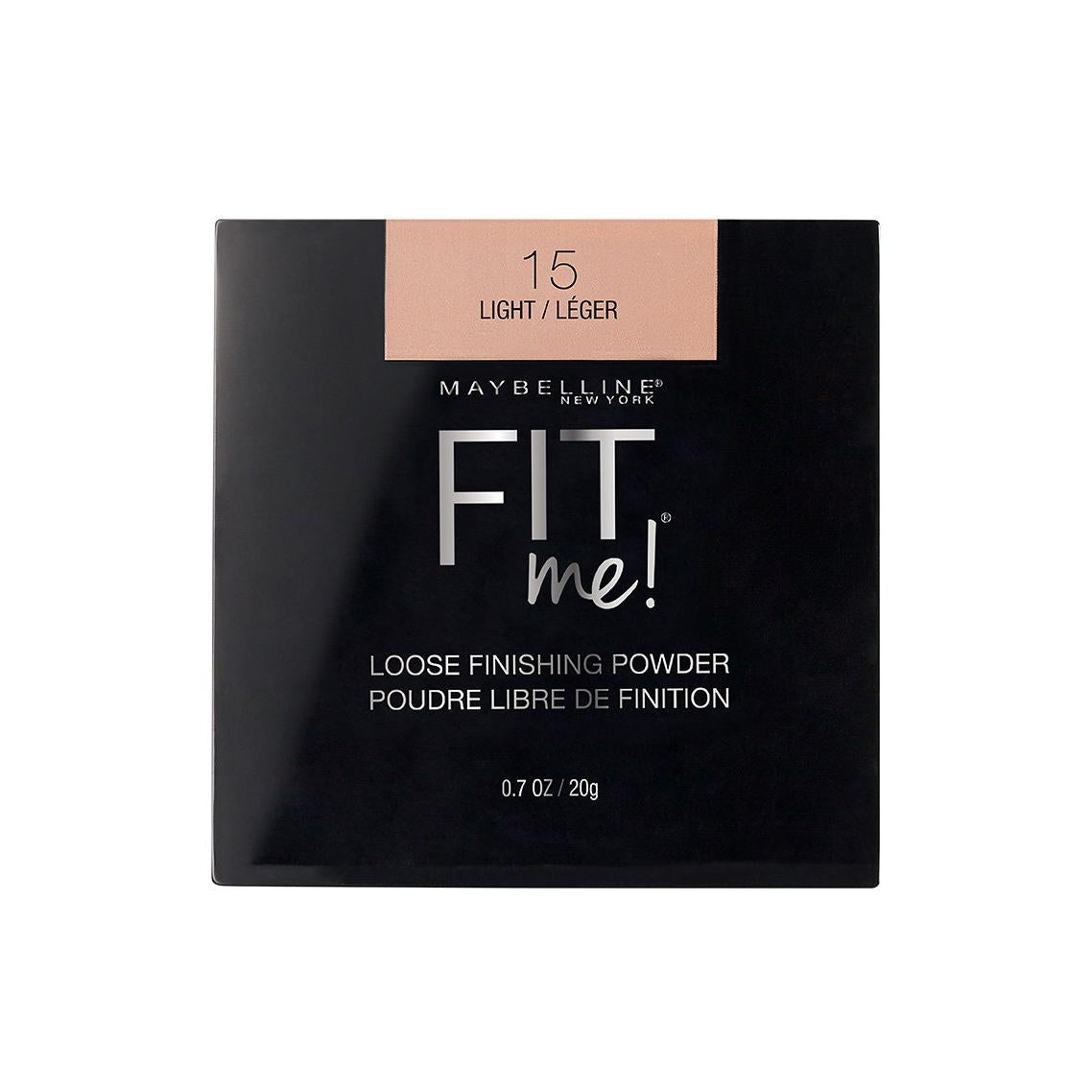 MAYBELLINE New York Fit Me Loose Finishing Powder Face Makeup, 015 Light, 0.7 oz-041554502022-LR-315286-1-LR eShop