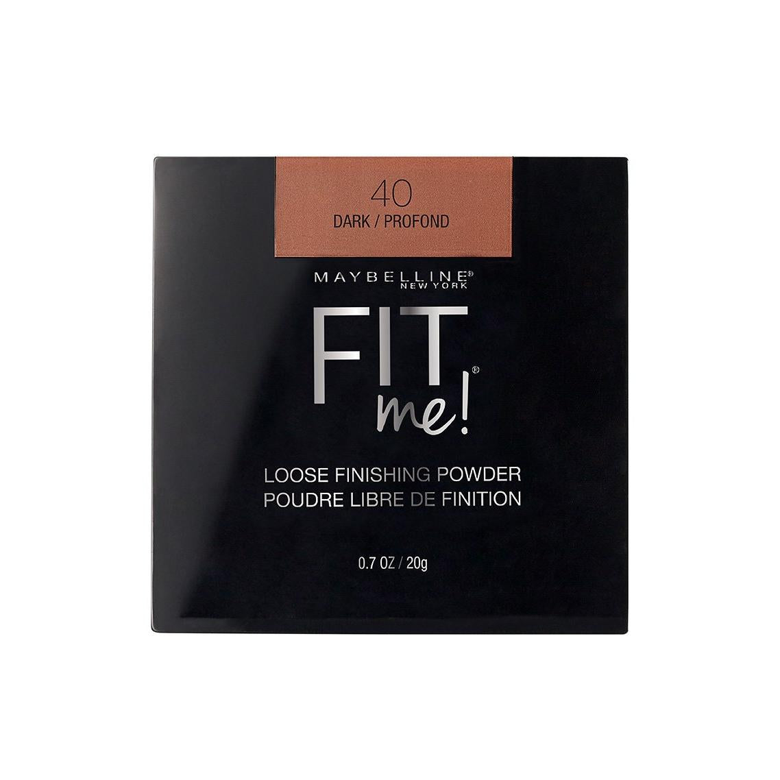 MAYBELLINE New York Fit Me Loose Finishing Powder Face Makeup, 040 Dark, 0.7 oz-041554503050-LR-315281-1-LR eShop