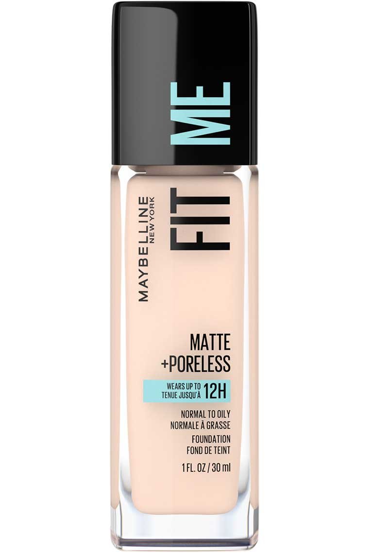 MAYBELLINE New York Fit Me Matte + Poreless Foundation Makeup, 102 Fair Porcelain, 1 oz-041554538311-LR-315312-1-LR eShop