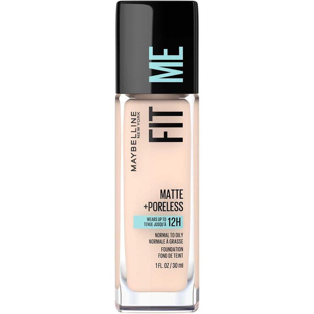 MAYBELLINE New York Fit Me Matte + Poreless Foundation Makeup, 102 Fair Porcelain, 1 oz-041554538311-LR-315312-1-LR eShop