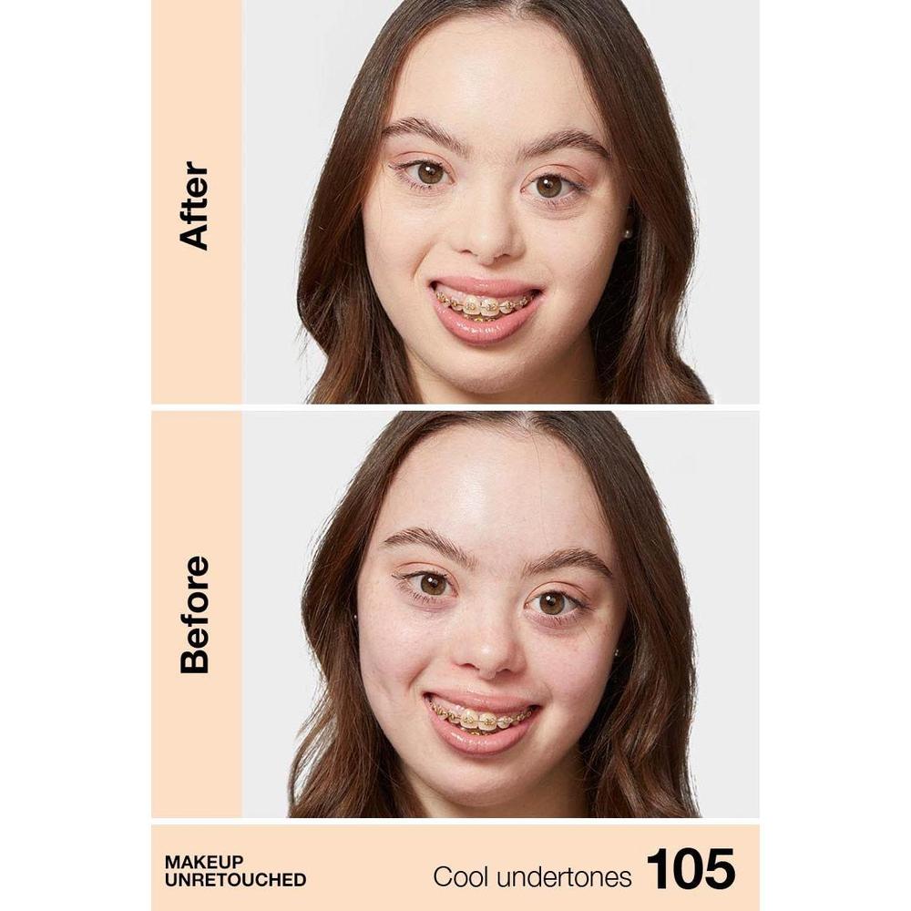 MAYBELLINE New York Fit Me Matte + Poreless Foundation Makeup, 105 Fair Ivory, 1 oz-041554538328-LR-315311-3-LR eShop