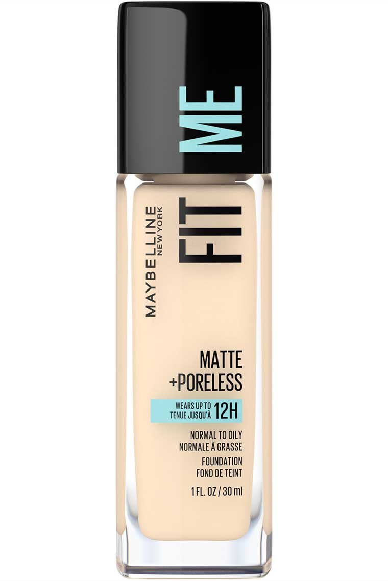 MAYBELLINE New York Fit Me Matte + Poreless Foundation Makeup, 110 Porcelain, 1 oz-041554433418-LR-279778-1-LR eShop