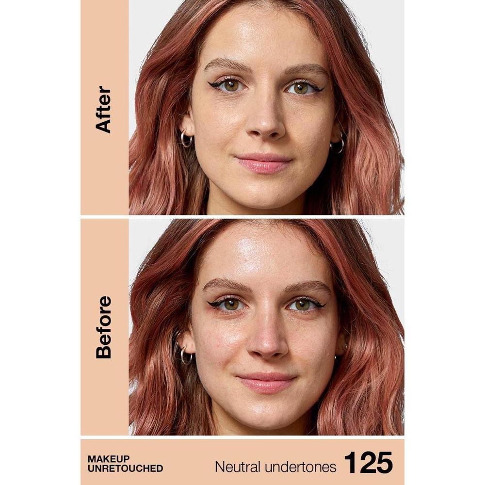 MAYBELLINE New York Fit Me Matte + Poreless Foundation Makeup, 125 Nude Beige, 1 oz-041554433456-LR-279782-3-LR eShop