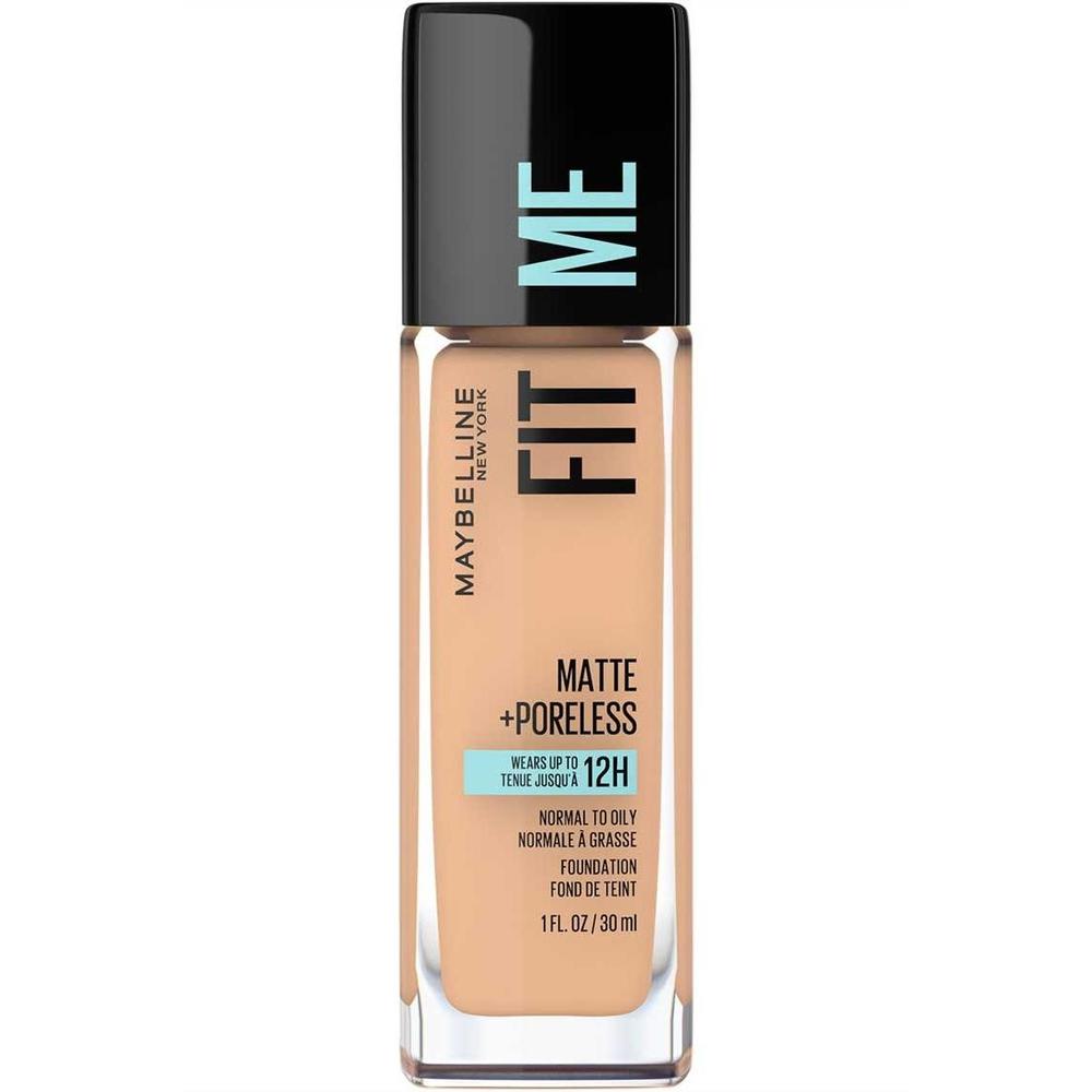 MAYBELLINE New York Fit Me Matte + Poreless Foundation Makeup, 130 Buff Beige, 1 oz-041554433463-LR-279783-1-LR eShop