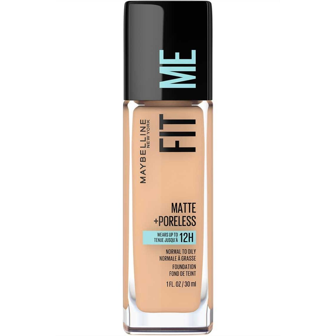 MAYBELLINE New York Fit Me Matte + Poreless Foundation Makeup, 222 True Beige, 1 oz-041554466461-LR-292908-1-LR eShop