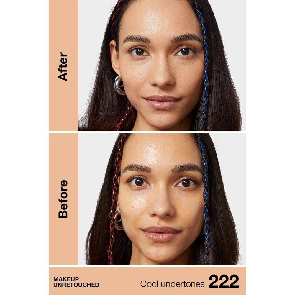 MAYBELLINE New York Fit Me Matte + Poreless Foundation Makeup, 222 True Beige, 1 oz-041554466461-LR-292908-3-LR eShop