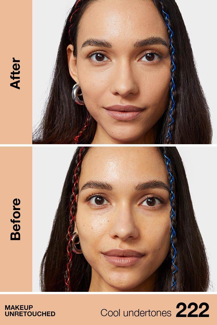 MAYBELLINE New York Fit Me Matte + Poreless Foundation Makeup, 222 True Beige, 1 oz-041554466461-LR-292908-3-LR eShop