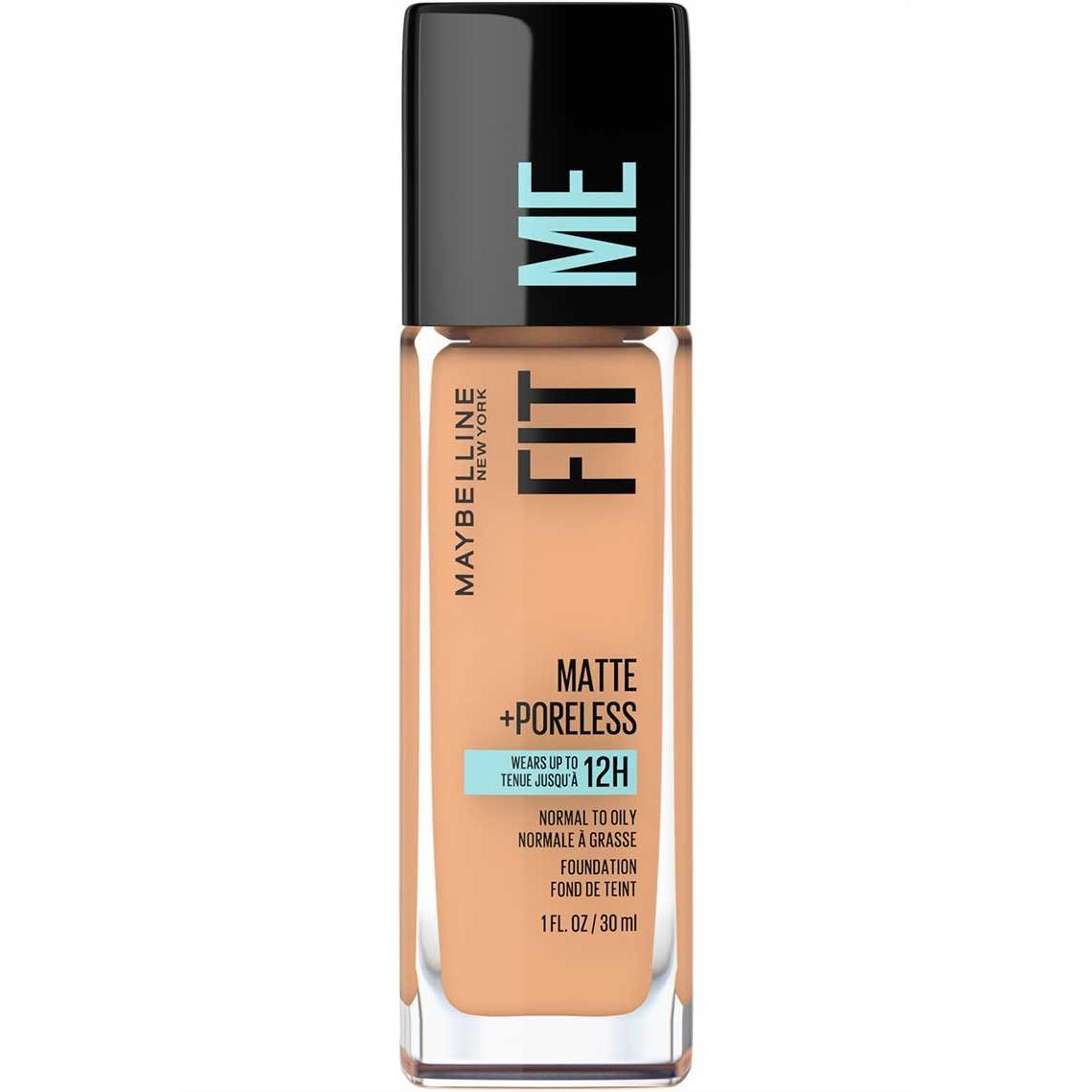 MAYBELLINE New York Fit Me Matte + Poreless Foundation Makeup, 320 Natural Tan, 1 oz-041554466478-LR-292906-1-LR eShop