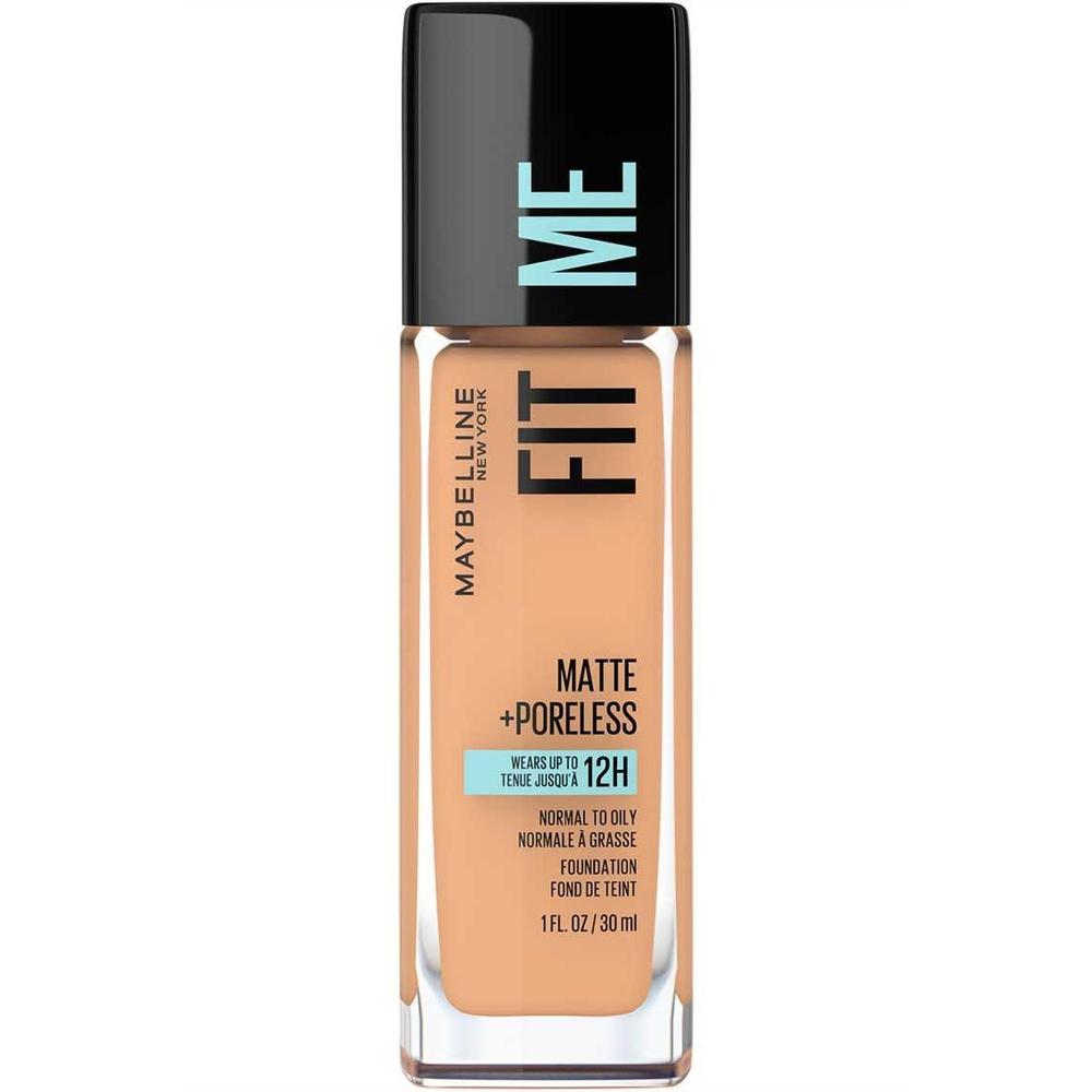MAYBELLINE New York Fit Me Matte + Poreless Foundation Makeup, 320 Natural Tan, 1 oz-041554466478-LR-292906-1-LR eShop