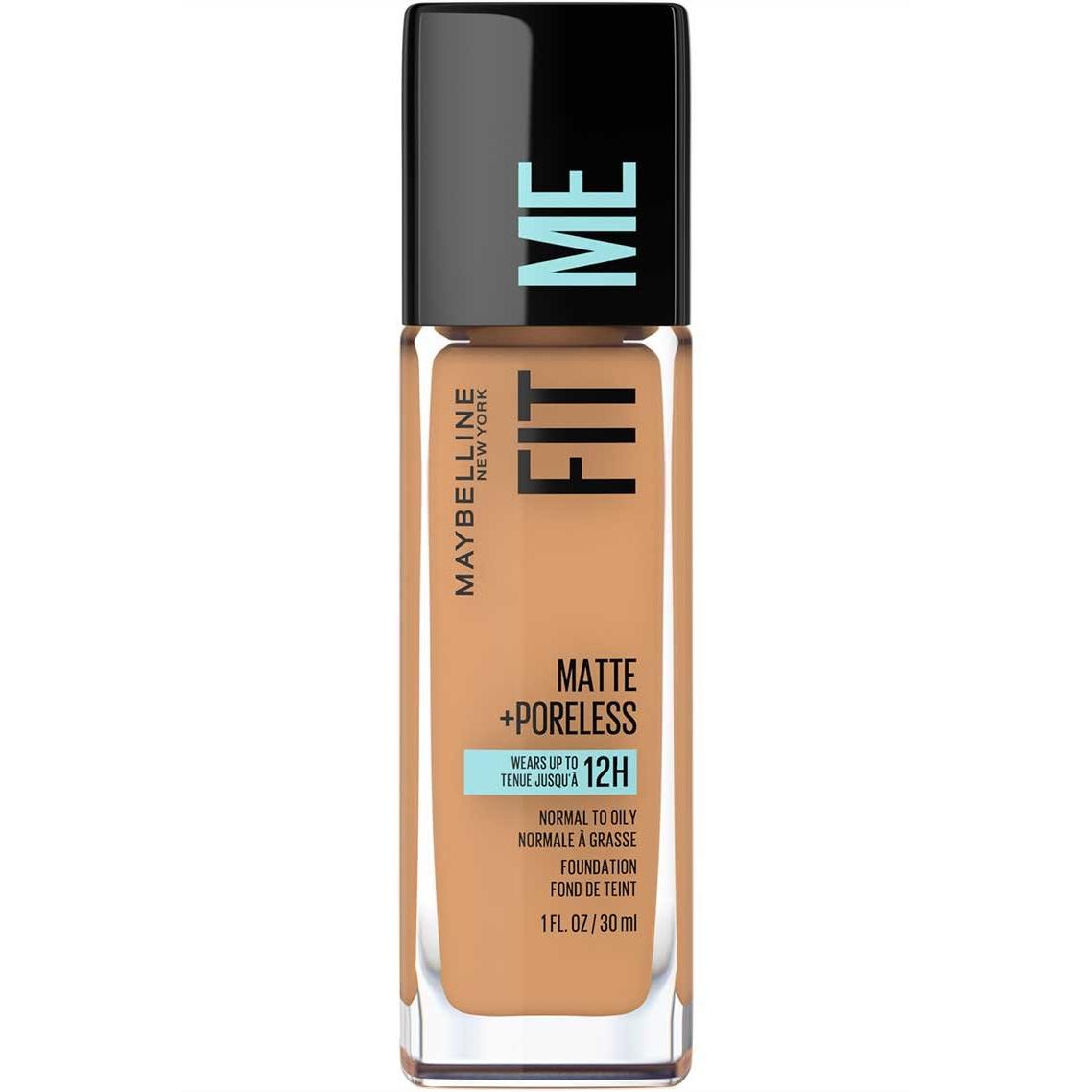 MAYBELLINE New York Fit Me Matte + Poreless Foundation Makeup, 330 Toffee, 1 oz-041554433517-LR-279787-1-LR eShop