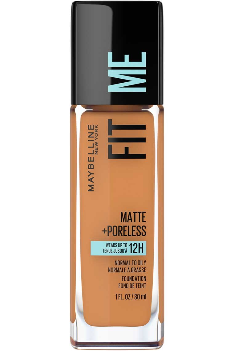 MAYBELLINE New York Fit Me Matte + Poreless Foundation Makeup, 334 Warm Sun, 1 oz-041554539639-LR-326557-1-LR eShop