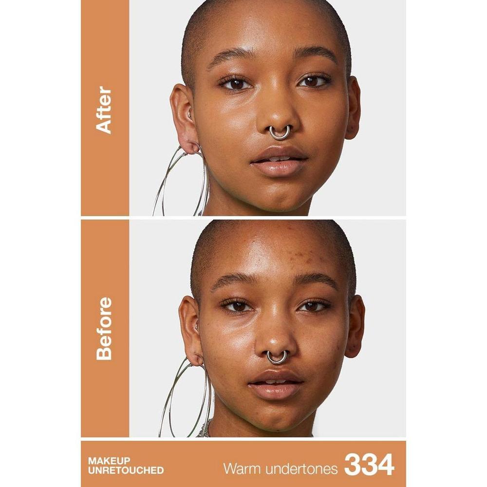 MAYBELLINE New York Fit Me Matte + Poreless Foundation Makeup, 334 Warm Sun, 1 oz-041554539639-LR-326557-3-LR eShop