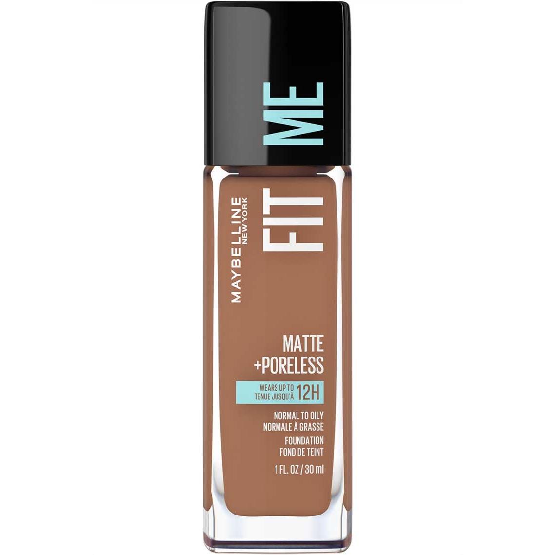 MAYBELLINE New York Fit Me Matte + Poreless Foundation Makeup, 358 Latte, 1 oz-041554538717-LR-315314-1-LR eShop