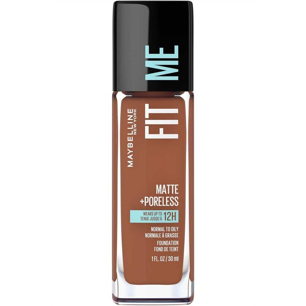 MAYBELLINE New York Fit Me Matte + Poreless Foundation Makeup, 365 Nutmeg, 1 oz-041554539721-LR-326559-1-LR eShop