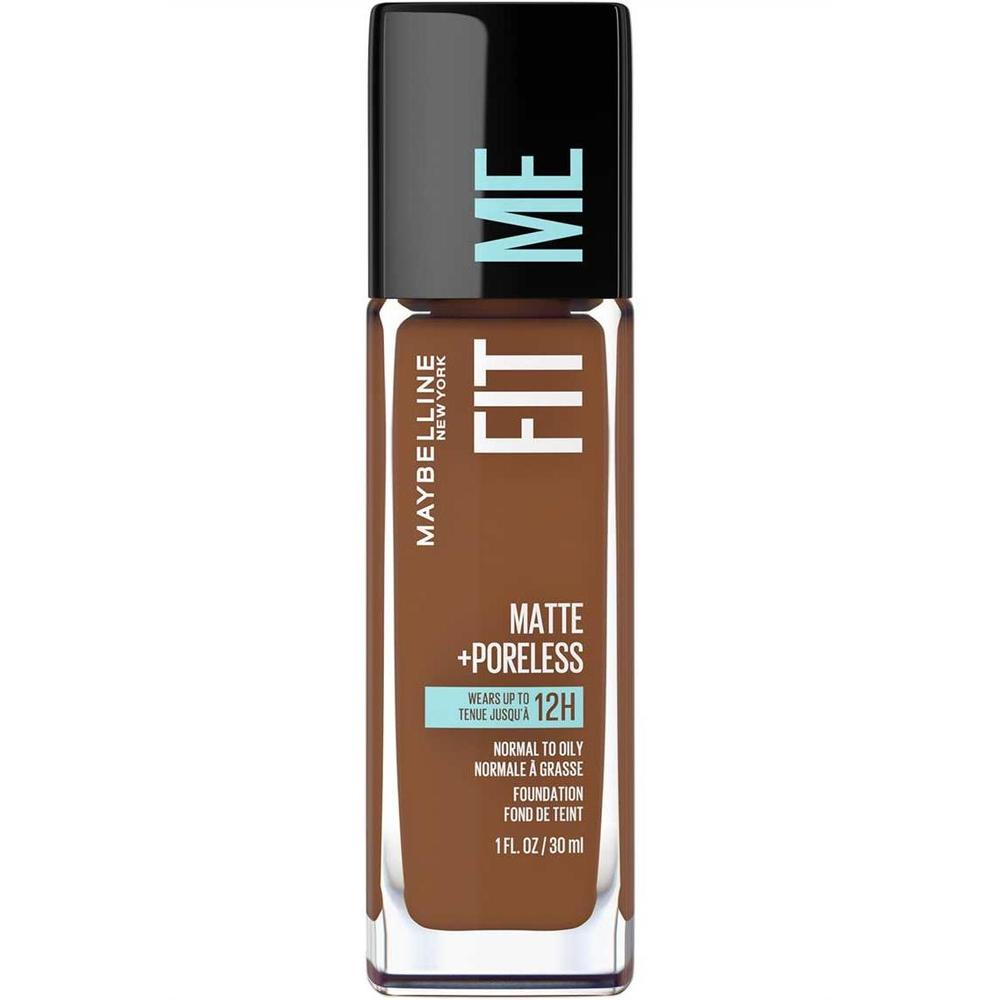 MAYBELLINE New York Fit Me Matte + Poreless Foundation Makeup, 368 Deep Golden, 1 oz-041554538731-LR-315310-1-LR eShop