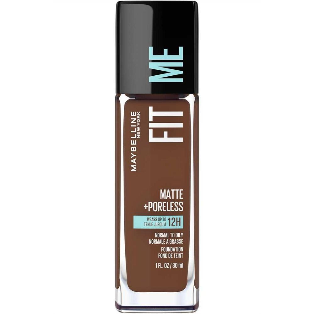 MAYBELLINE New York Fit Me Matte + Poreless Foundation Makeup, 375 Java, 1 oz-041554538748-LR-315313-1-LR eShop
