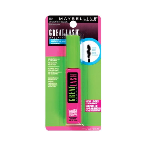 MAYBELLINE New York Great Lash Waterproof Mascara, 112 Brownish Black, 0.43 oz-041554626988-LR-06921-3-LR eShop