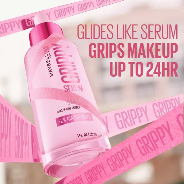 MAYBELLINE New York Grippy Serum Makeup Gripping Primer with Niacinamide, 1 oz-041554097993-LR-356323-4-LR eShop