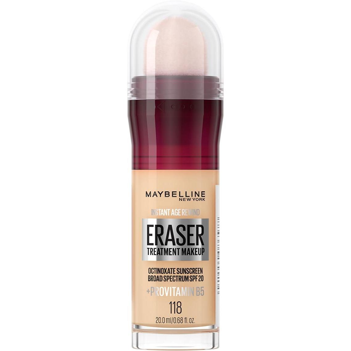 MAYBELLINE New York Instant Age Rewind Eraser Treatment Makeup, 118 Light Warm, 0.68 oz-041554086577-LR-351909-1-LR eShop