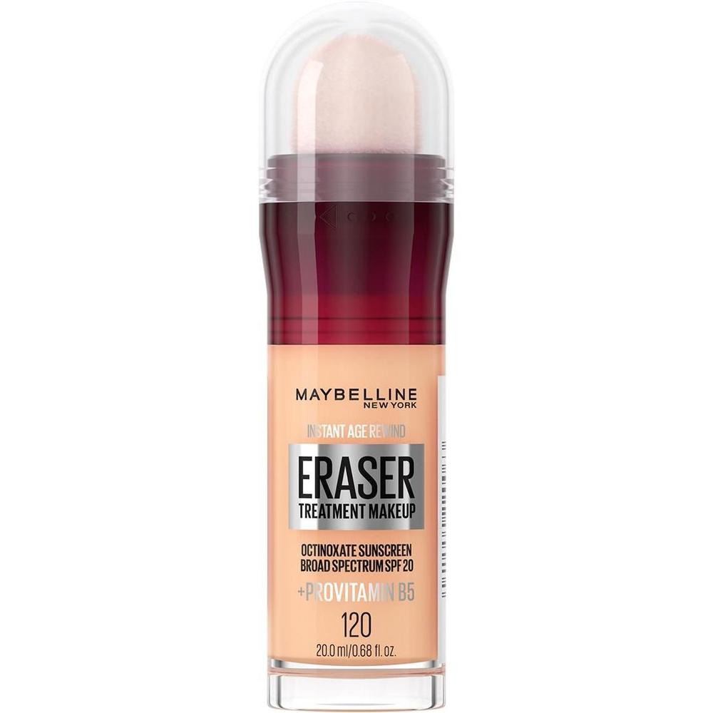 MAYBELLINE New York Instant Age Rewind Eraser Treatment Makeup, 120 Creamy Ivory, 0.68 oz-041554220063-LR-205665-1-LR eShop