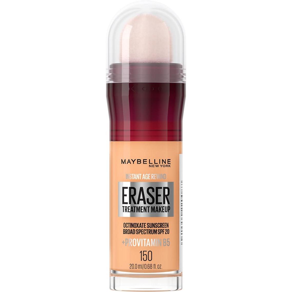 MAYBELLINE New York Instant Age Rewind Eraser Treatment Makeup, 150 Classic Ivory, 0.68 oz-041554220087-LR-205663-1-LR eShop