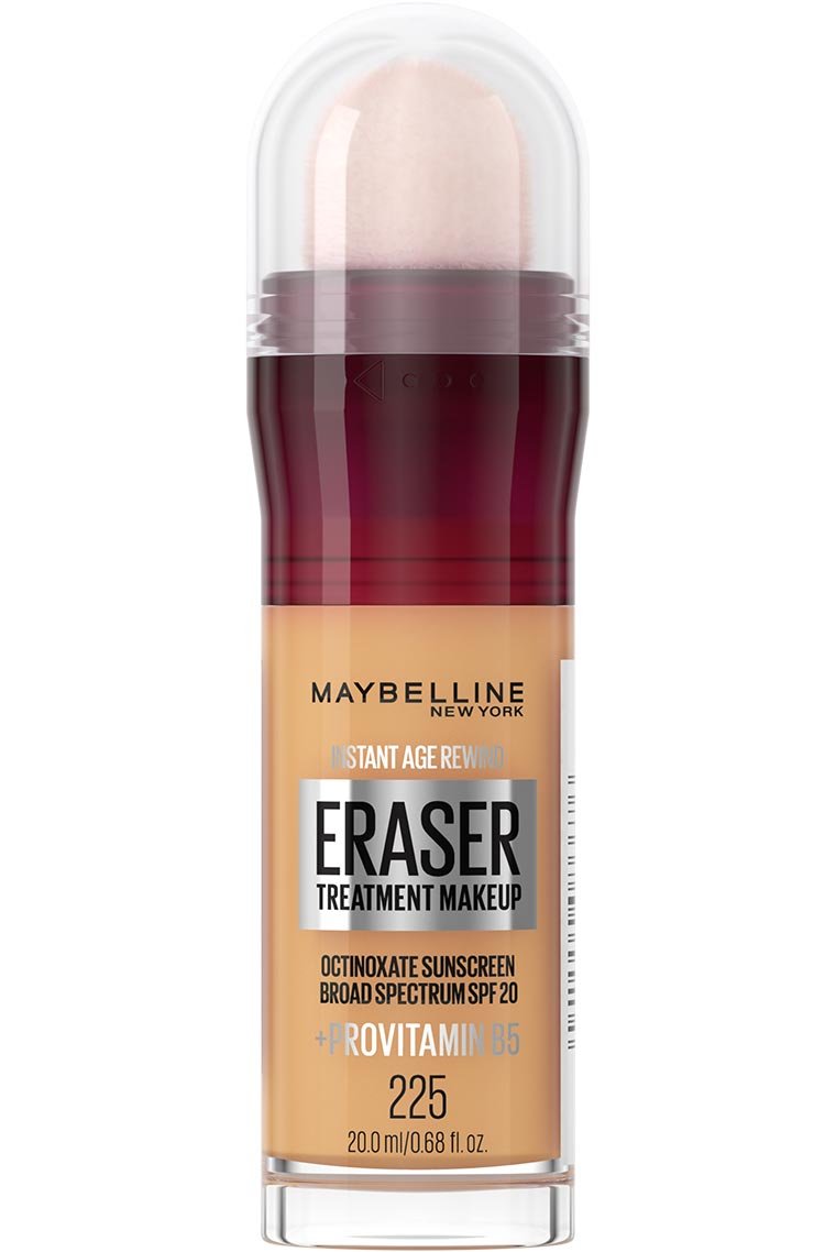 MAYBELLINE New York Instant Age Rewind Eraser Treatment Makeup, 225 Light Medium Warm, 0.68 oz-041554086676-LR-351884-1-LR eShop