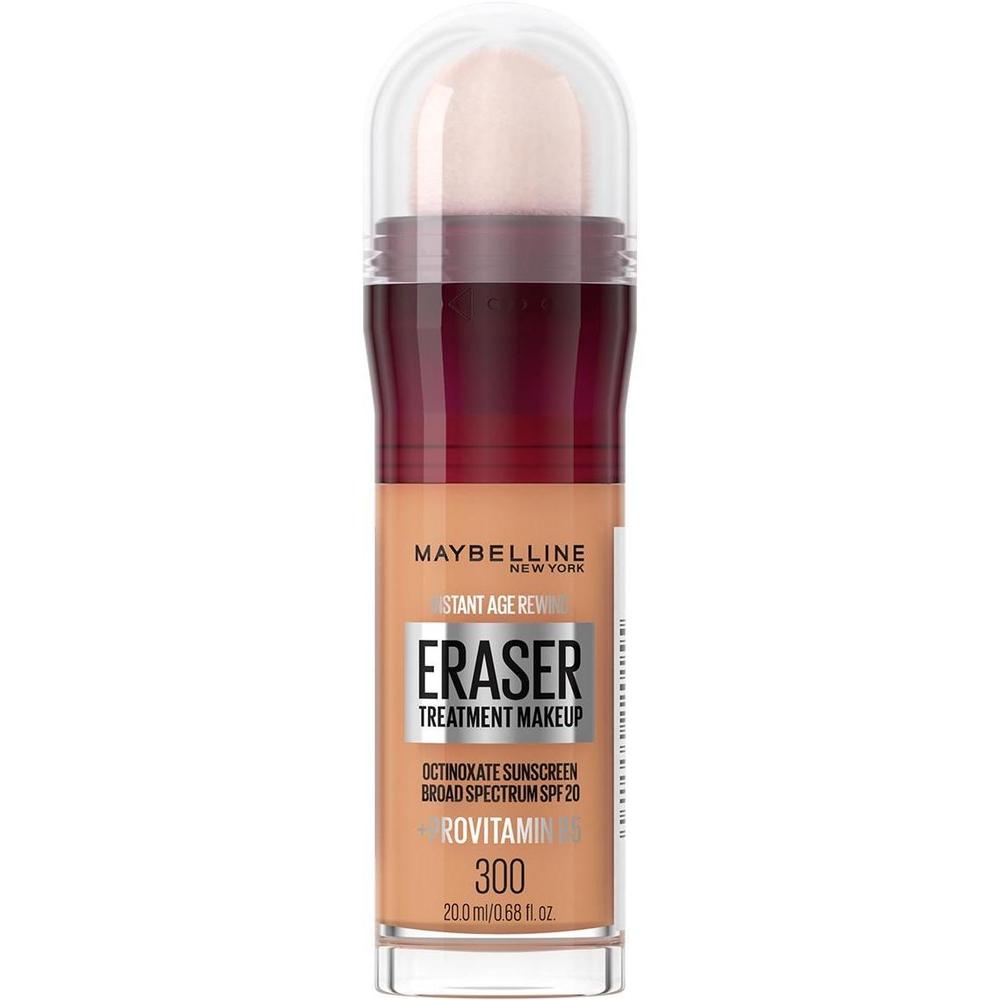 MAYBELLINE New York Instant Age Rewind Eraser Treatment Makeup, 300 Medium Beige, 0.68 oz-041554220155-LR-205668-1-LR eShop